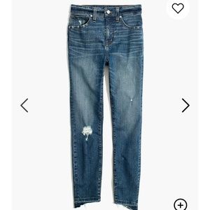 Madewell High Rise Curvy Jeans